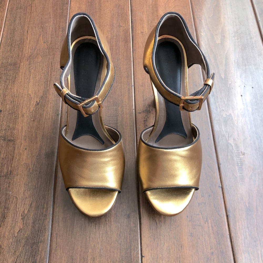 NEW MARNI 1970’s INSPIRED DISCO HEELS SO CHIC!